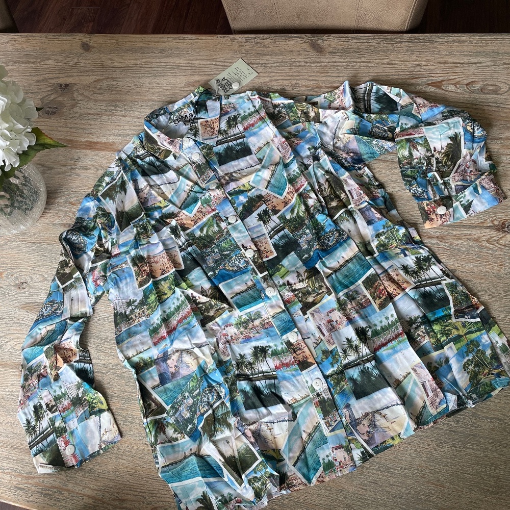 Pam & Gela Printed Shirt